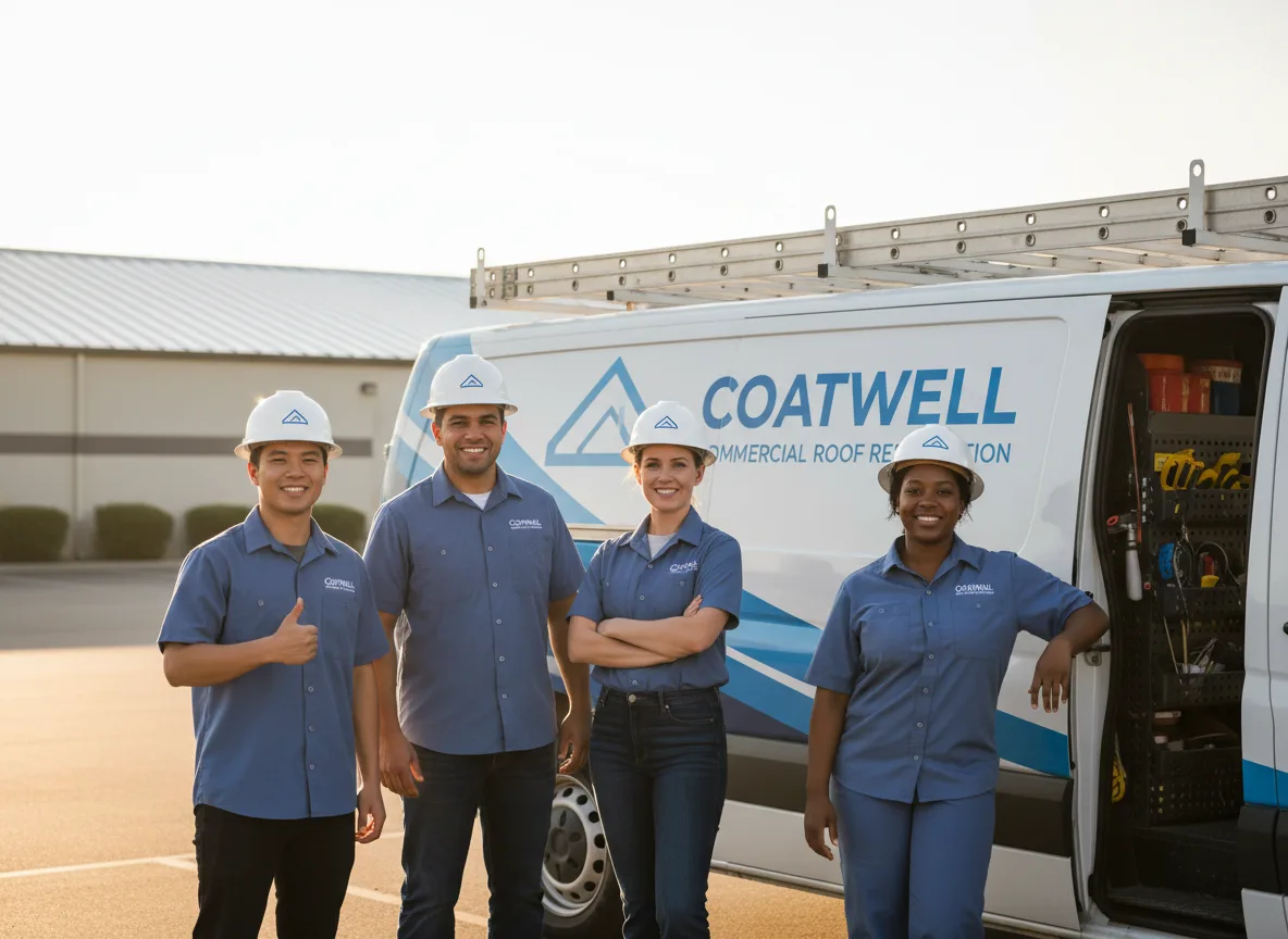 Commercial roof coating company in Stafford, VA